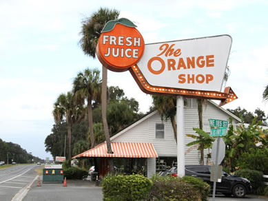 The Orange Shop - Nearby Activities -  Citra Florida Royal Palm RV Park