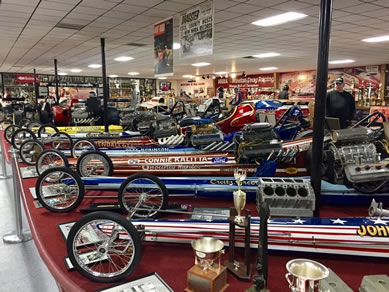 Don Garlitz Museum of Drag Racing   13700 SW 16th Ave, Ocala, FL 34473 - Nearby Activities -  Citra Florida Royal Palm RV Park