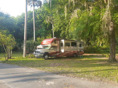 Extended Stay Long Term RV Site At Citra Royal Palm RV Park