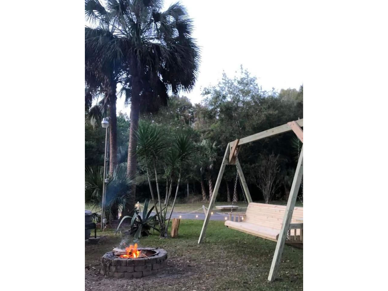 Swing At Fire Circle Is The Place To Hang Out